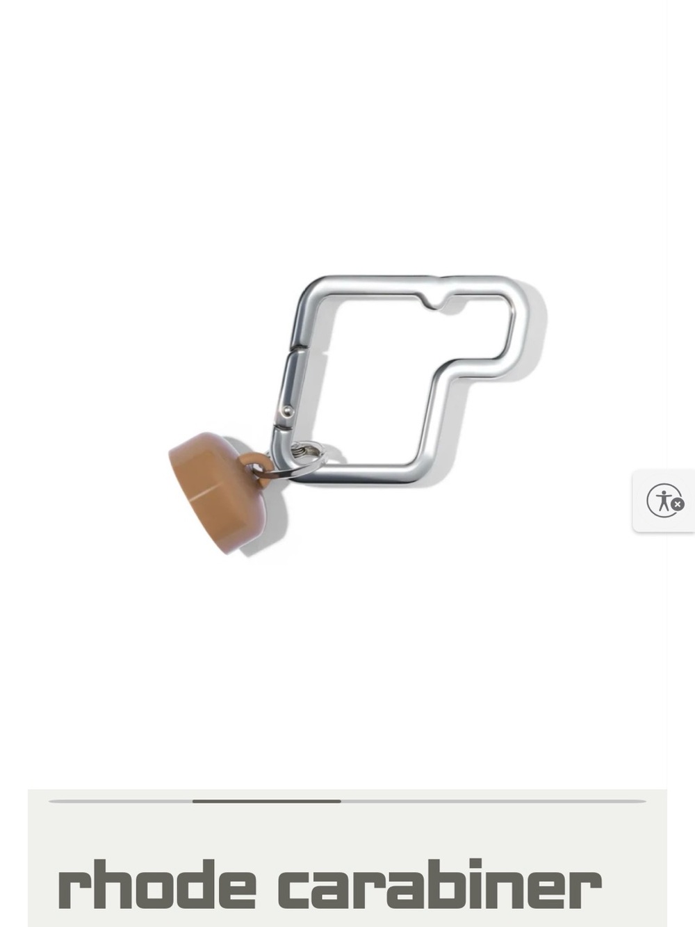 Rhode Carabiner Sold Out NWT